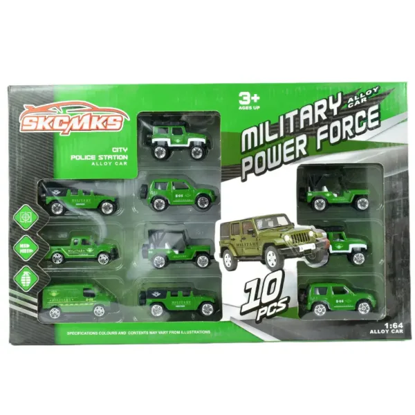 Military: set de 10 vehicule militare imaginea 2