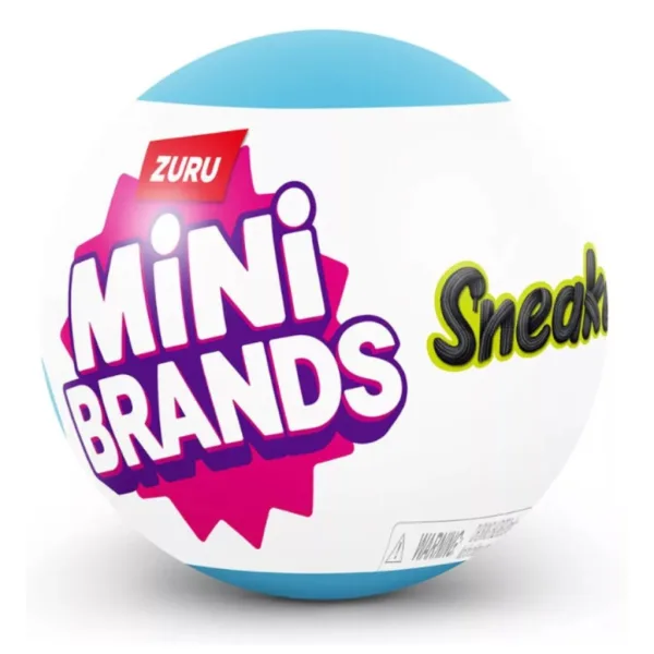 Mini Brands Sneakers set de jucărie surpriză cu mini pantofi sport, în mai multe variante imaginea 2