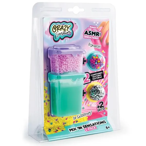 Mix'in Sensations: set de slime de 2 bucăți cu accesorii imaginea 3