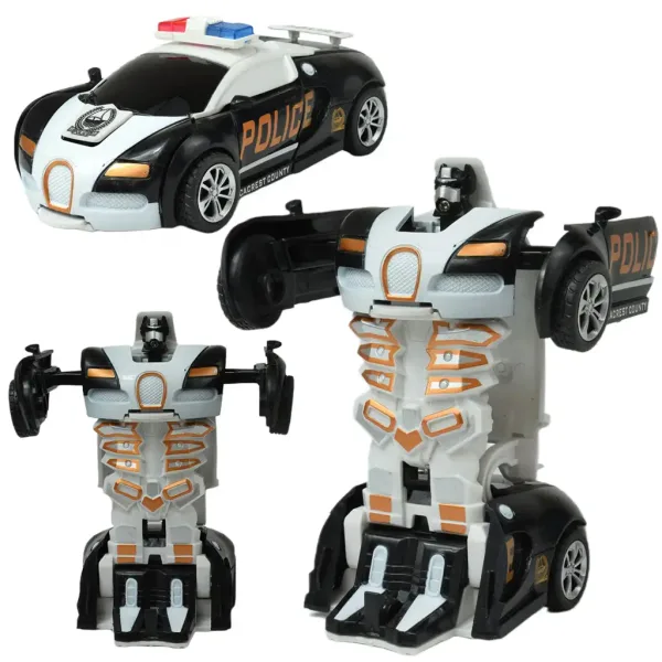 Model de mașină: Bugatti Veyron cu roți de împrumut, transformabil în robot, disponibil în mai multe variante, 13cm 1buc. imaginea 2