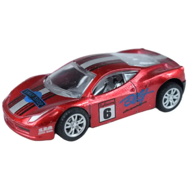 Model de mașină: Car Model: Fém versenyautó în mai multe variante 7cm 1/50 1db imaginea 6