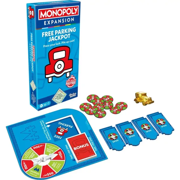 Monopoly: Pachet suplimentar Free Parking Jackpot - Hasbro imaginea 2