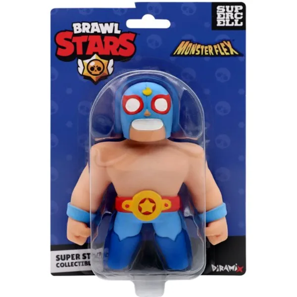 Monster Flex: Figurină extensibilă Brawl Stars, disponibilă în mai multe variante, 1 buc. imaginea 6