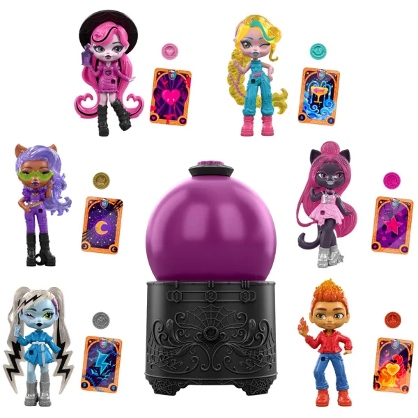 Monster High: Păpușă surpriză Rémreveal în glob de cristal 1buc – Mattel imaginea 2