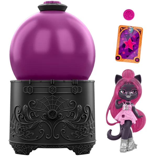 Monster High: Păpușă surpriză Rémreveal în glob de cristal 1buc – Mattel imaginea 4