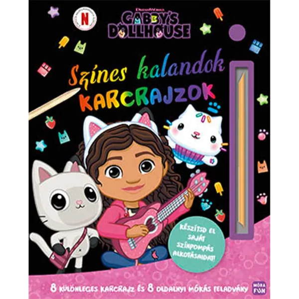 Móra: Casa de păpuși a lui Gabi - Aventuri colorate desene zgâriate imaginea 1