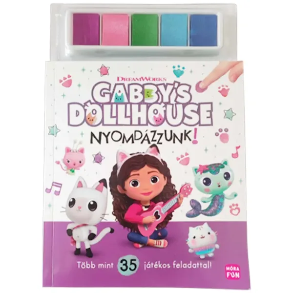 Móra: Casa de păpuși a lui Gabi - Să tipărim! carte de activități imaginea 1