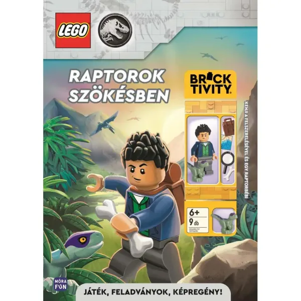 Móra: LEGO® Jurassic World - Raptorii în evadare imaginea 1