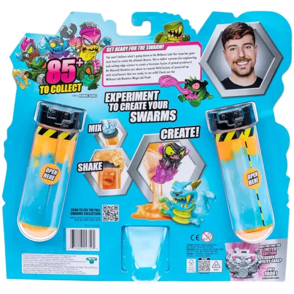 Mr. Beast: Set de 12 bucăți Lab Swarms Marele Laborator de Monștri Seria 2 imaginea 3