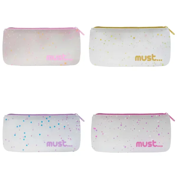 Must: Penar din silicon cu design Confetti, disponibil în patru variante, 20x10cm imaginea 2