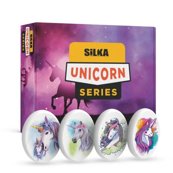Nebulo: Radieră Silka - model unicorn 1buc imaginea 1