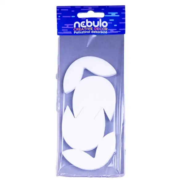 Nebulo: Set decorativ din polistiren cu lalele, 4 bucăți imaginea 1