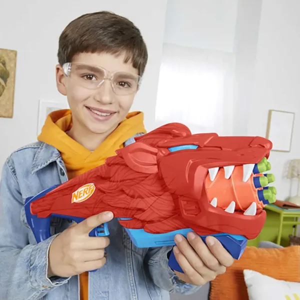 Nerf: Lionfury lansator de burete cu 16 proiectile - Hasbro imaginea 6