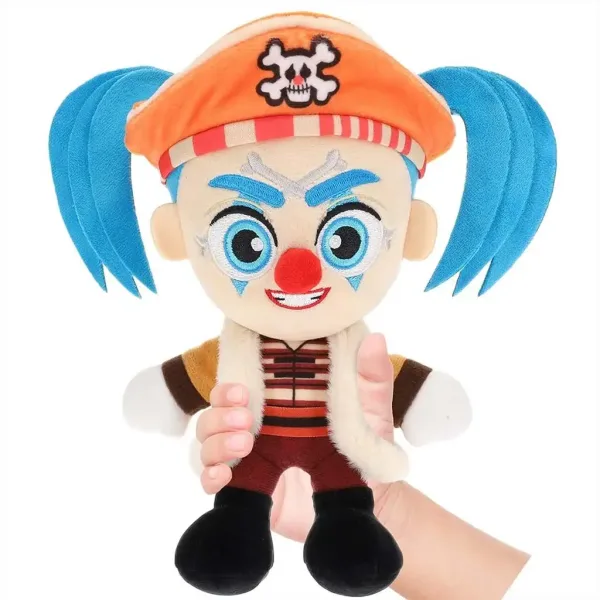 Netflix: One Piece - Păpușă de pluș Buggy 20cm imaginea 3