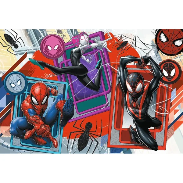 Omul-Păianjen: Înspre Spider-Verse puzzle maxi de 24 de piese - Trefl imaginea 2