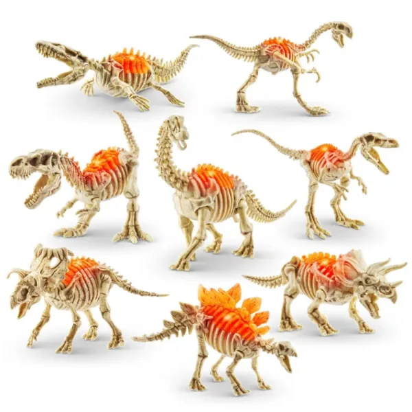 Ou surpriză mini fosilă de dinozaur Robo Alive, mai multe variante, 1 buc. imaginea 3