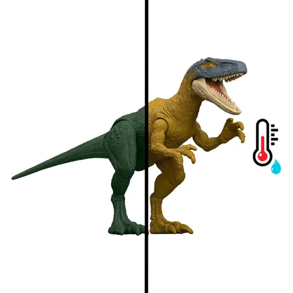 Pachet Jurassic World: Dino Reveal Battle cu 2 dinozauri – Mattel imaginea 4
