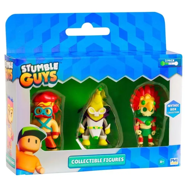 Pachet de 3 mini figurine Stumble Guys, disponibil în mai multe variante, seria 3, 1 bucată imaginea 3