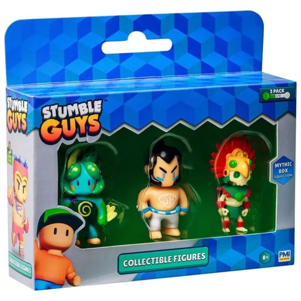 Pachet de 3 mini figurine Stumble Guys, disponibil în mai multe variante, seria 3, 1 bucată imaginea 5