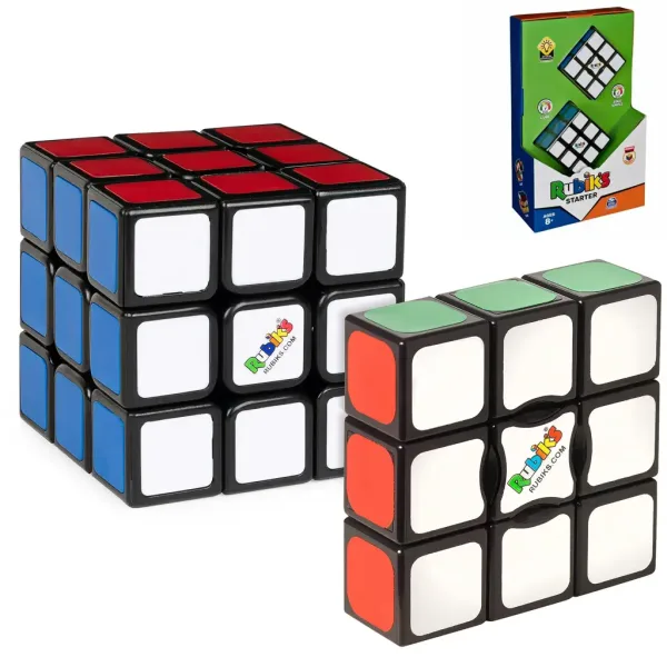 Pachet de început Rubik cu cuburi 3x3 și 1x3 - Spin Master imaginea 2