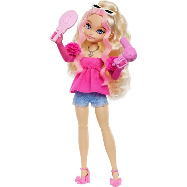 Păpușa Barbie Dream Besties Malibu - Mattel imaginea 2