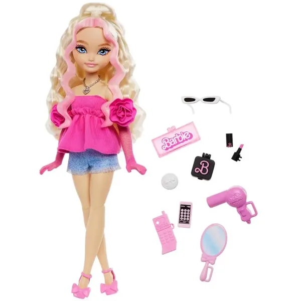 Păpușa Barbie Dream Besties Malibu - Mattel imaginea 3