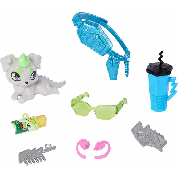 Păpușă Monster High Frankie Stein cu accesorii - Mattel imaginea 4