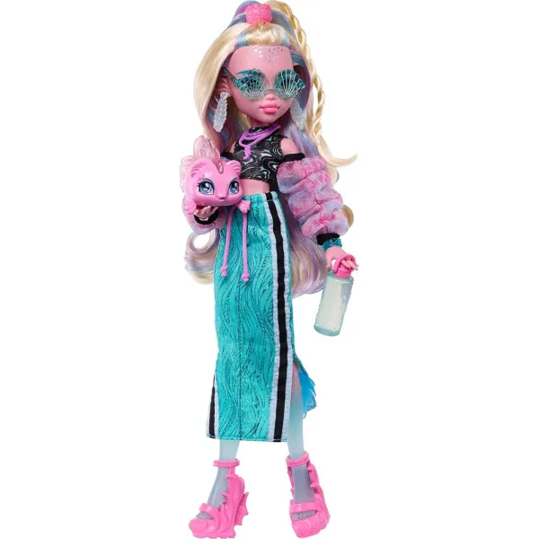 Păpușă Monster High Lagoona Blue cu accesorii - Mattel imaginea 4