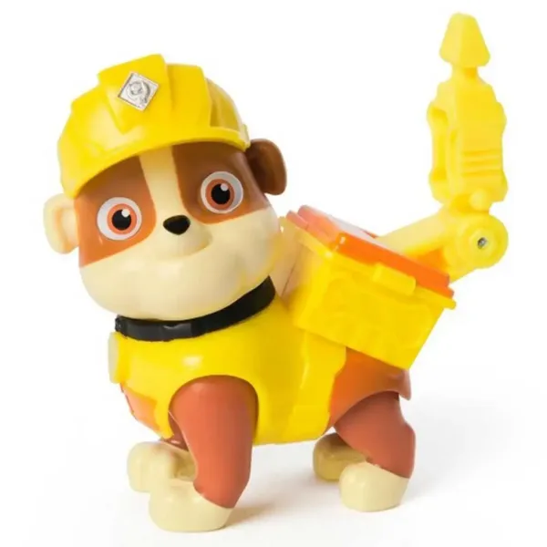 Patrula Căţeluşilor: Rubble și echipa sa - Figurina Rubble - Spin Master imaginea 2
