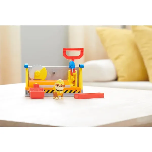Patrula Căţeluşilor: Rubble și echipa sa - Set de joacă atelier de construcții Rubble - Spin Master imaginea 2