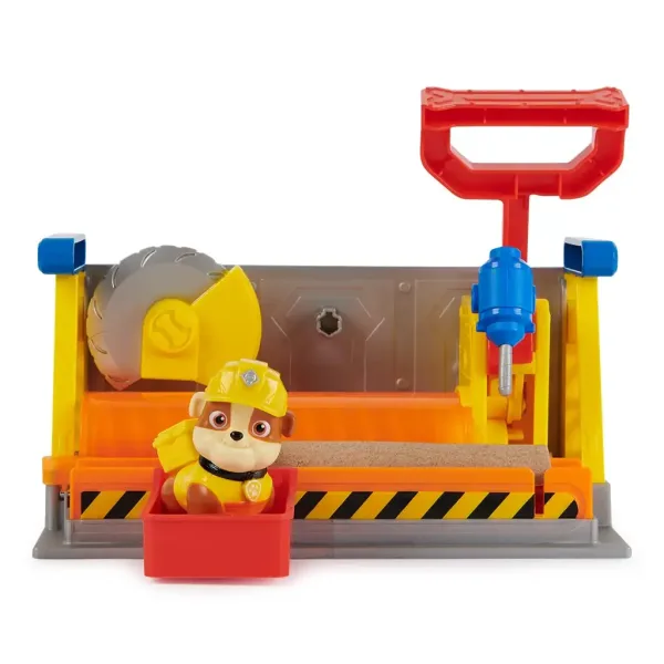 Patrula Căţeluşilor: Rubble și echipa sa - Set de joacă atelier de construcții Rubble - Spin Master imaginea 3