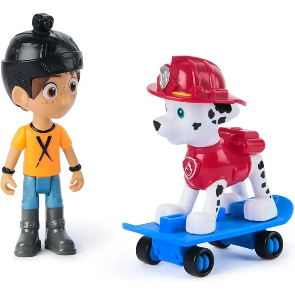 Patrula Cățelușilor: Set Marshall cățelușul și Daring Danny X - Spin Master imaginea 2