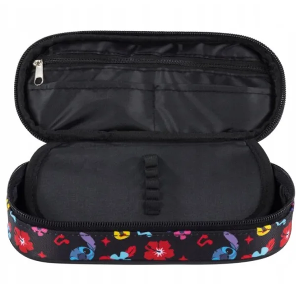 Penar oval negru Disney Stitch Aloha PC01 23 x 9,5 x 6 cm imaginea 2