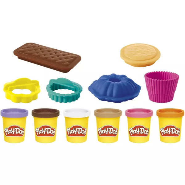 Play-Doh: Forme de mâncare - Set de joacă Cofetărie - Hasbro imaginea 2