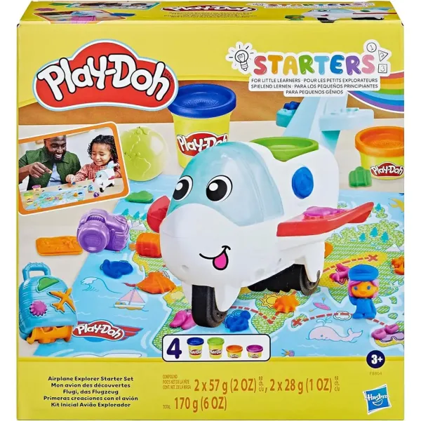 Play-Doh: Set de începător Explorator de Avioane - Hasbro imaginea 1