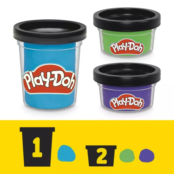 Play-Doh: Set de joacă stația de mutații Țestoasele Ninja - Hasbro imaginea 2