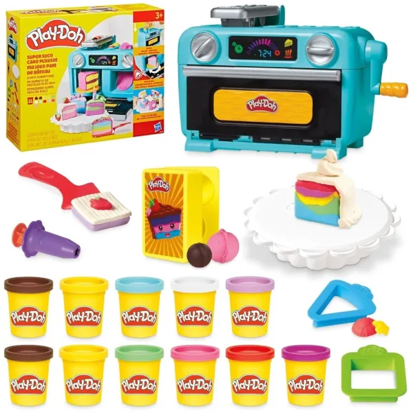 Play-Doh: Set de plastilină felie de tort minunată 624g - Hasbro imaginea 2