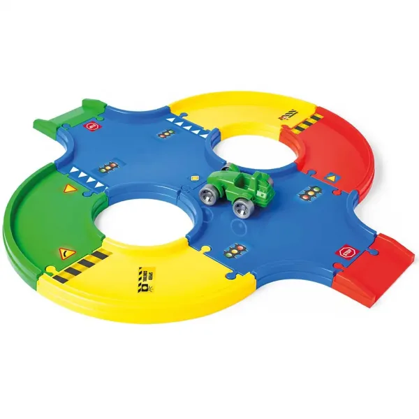 Play Tracks: Set de piste de viteză cu intersecție - Wader imaginea 3