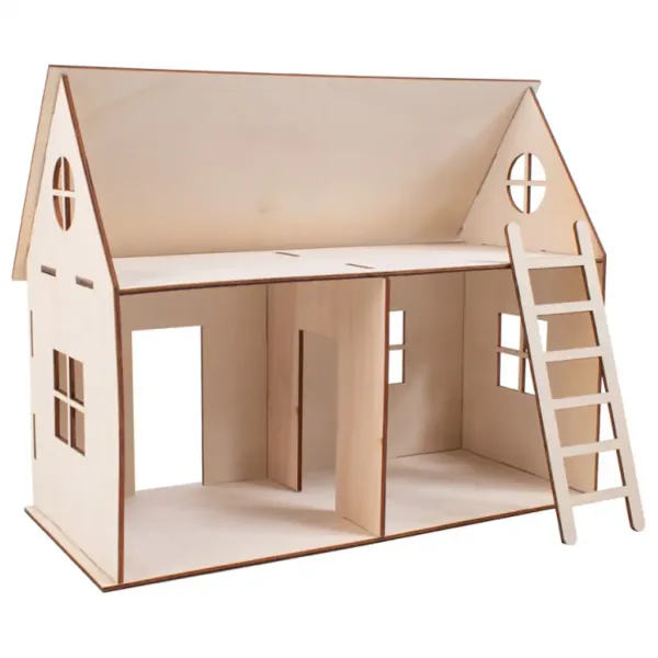 PlayBox: DIY casă de păpuși din lemn imaginea 2