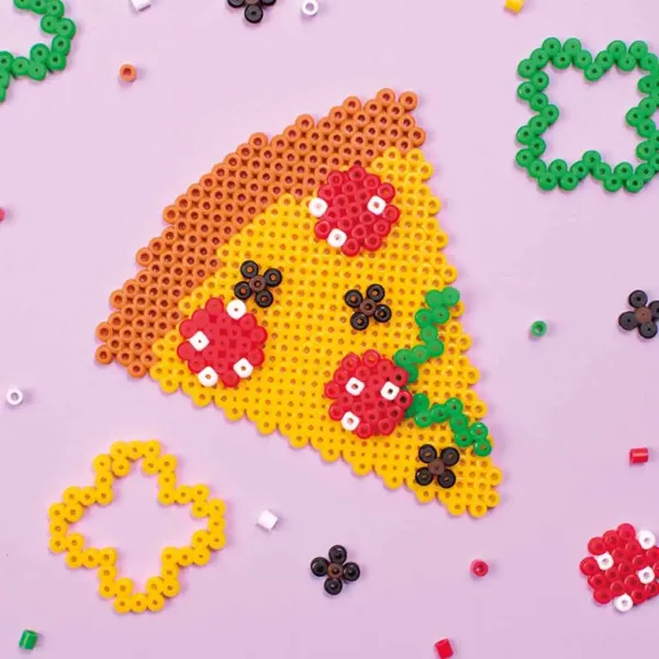 PlayBox: Mărgele MIDI de călcat de 5mm, mix de 10 culori, 20.000 bucți imaginea 3