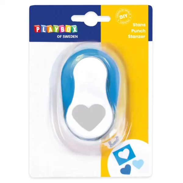PlayBox: Perforator cu formă de inimă, 2,5 cm imaginea 1
