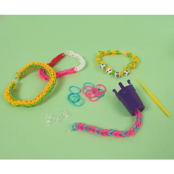 PlayBox: Set de croșetă și morișcă de tricotat pentru confecționarea bijuteriilor imaginea 2