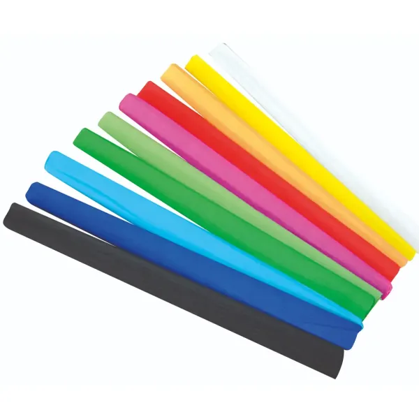 PlayBox: Set de hârtie creponată colorată, 10 bucăți, 50x200cm imaginea 1