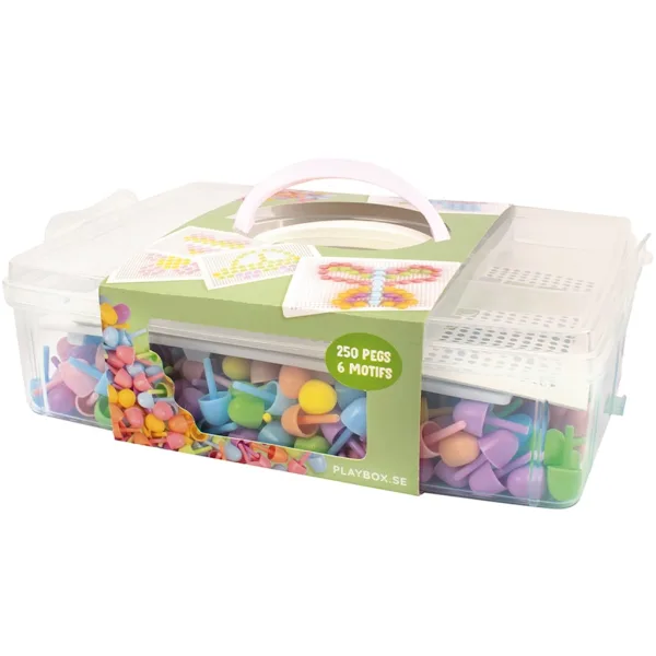 PlayBox: Set de mozaic colorat, 250 de piese imaginea 1