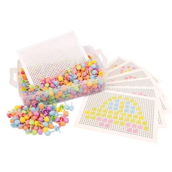 PlayBox: Set de mozaic colorat, 250 de piese imaginea 2