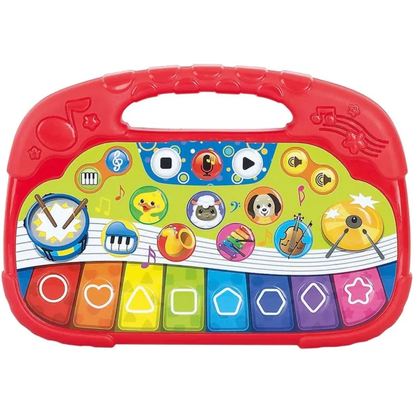Playgo: Orchestra animalelor vesele – pian pentru bebeluși imaginea 2
