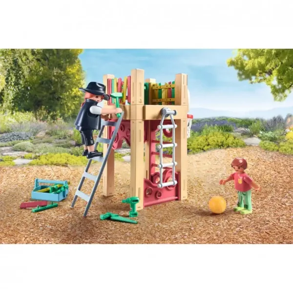 Playmobil: Fetiță tâmplar harnică (71475) imaginea 3