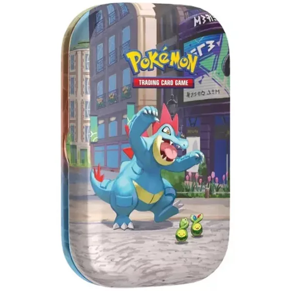 Pokémon TCG: Lumiose City Mini Tin pachet colecționar de cărți în cutie metalică, în diverse variante, 1 buc. imaginea 3