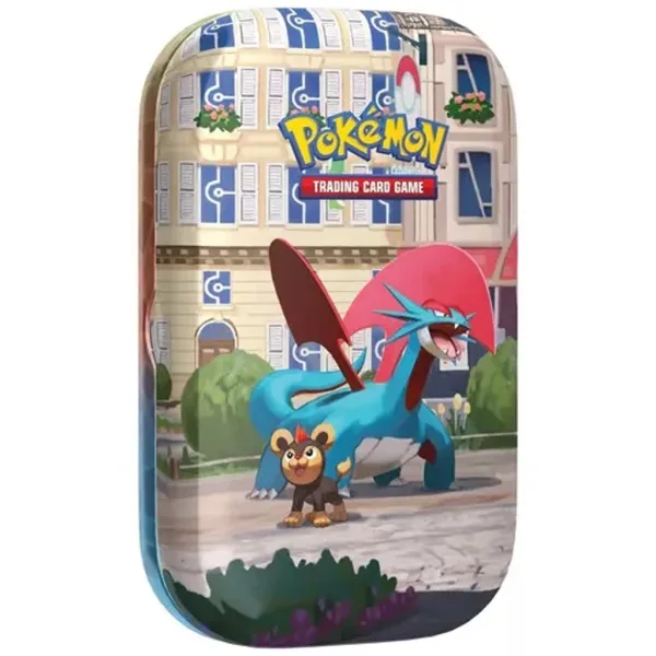 Pokémon TCG: Lumiose City Mini Tin pachet colecționar de cărți în cutie metalică, în diverse variante, 1 buc. imaginea 5