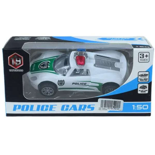 Police Cars: Set de mașini de poliție din metal în diferite variante 1/50 1db imaginea 10